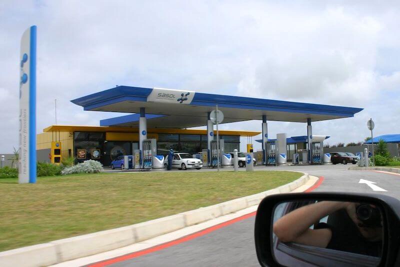A Sasol petrol station