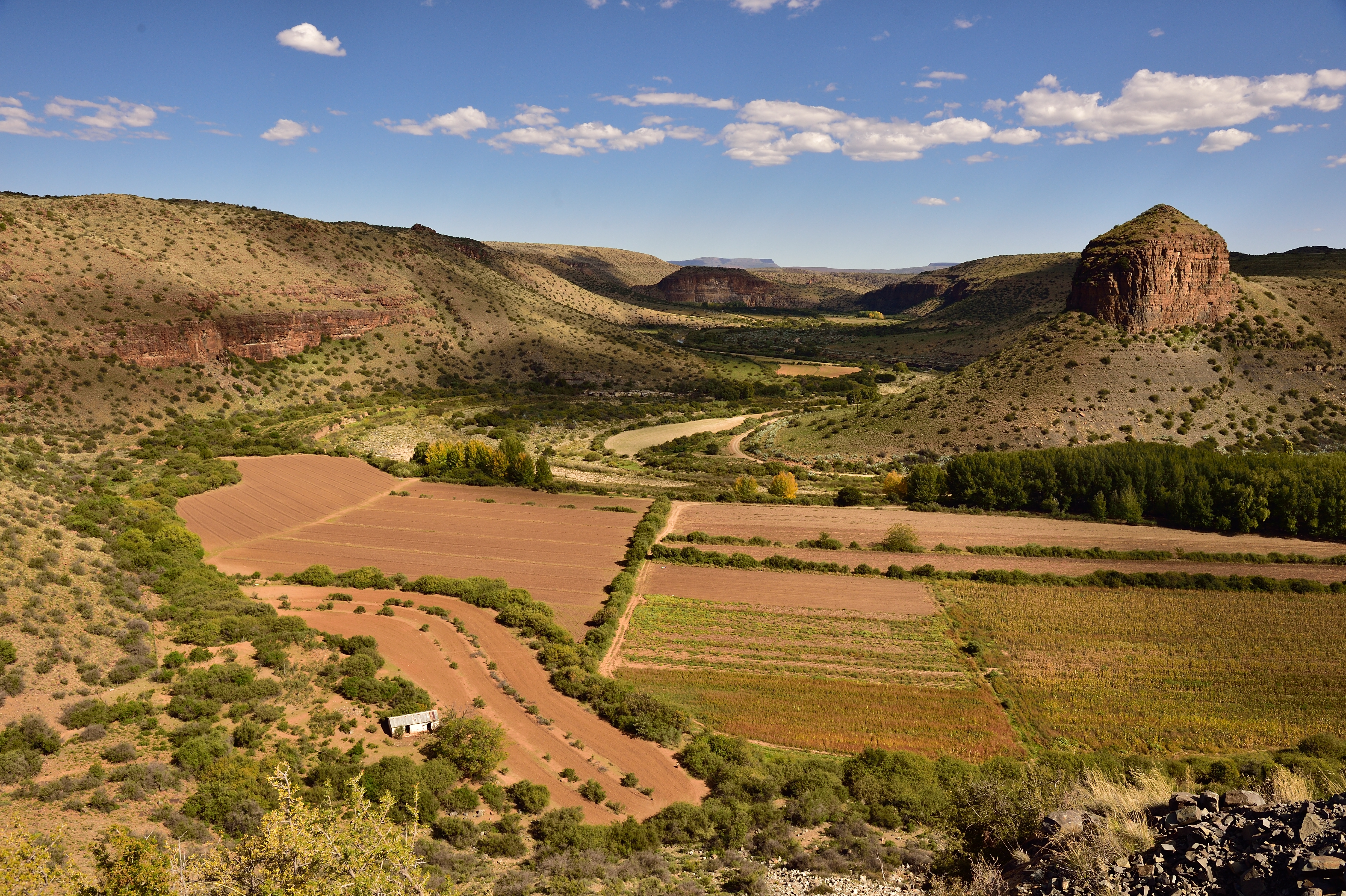 Nieu-Bethesda landscape, Karoo, Eastern Cape