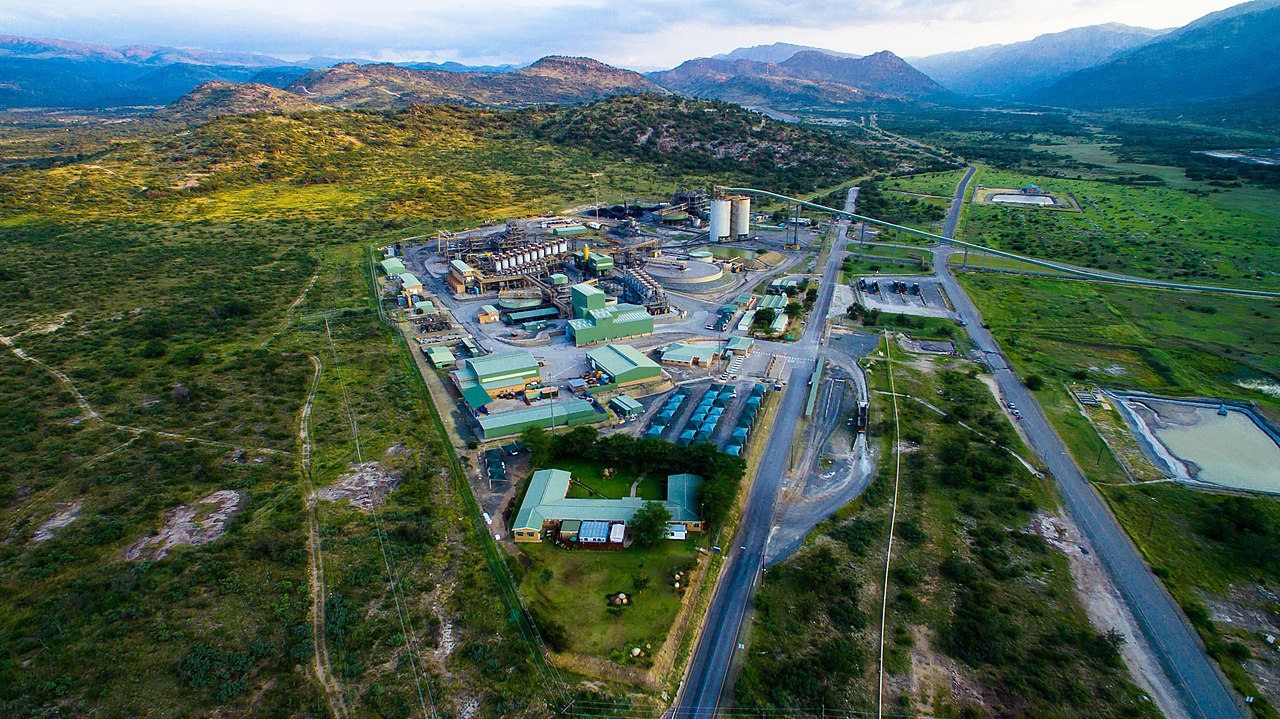 Platinum mining in South Africa 