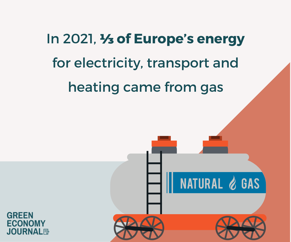 Natural gas consumption 2021