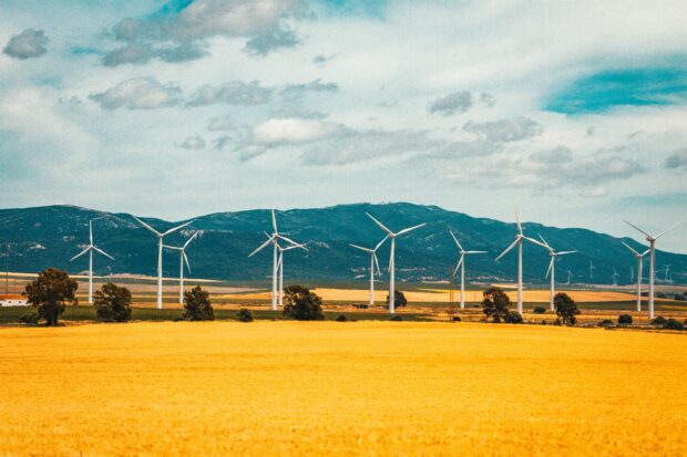 Wind farm, Spain